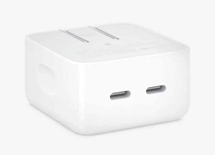 刚刚，苹果尊龙凯时平台入口官网上架了新品 35w双usb-c充电器可以单独购买了